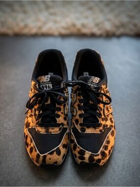 RARE Limited Edition New Balance 996 Leopard Calf Hair - Size 6